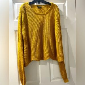Mustard yellow sweater